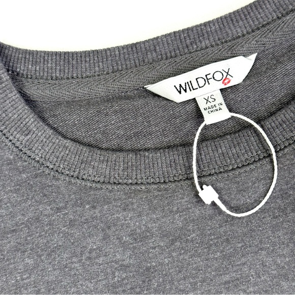 NWOT WILDFOX Easy Does It - Rainbow Vintage Graphic Novelty Print Sweatshirt - Picture 10 of 12